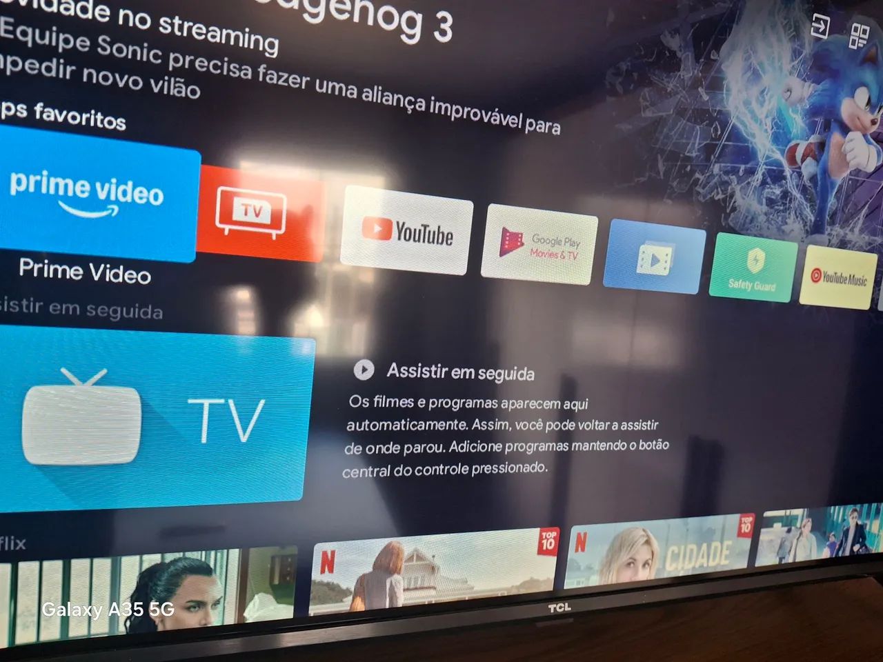 TV TCL 32 polegadas nova em ótimo estado nao entrego retirar no local  - Foto 3