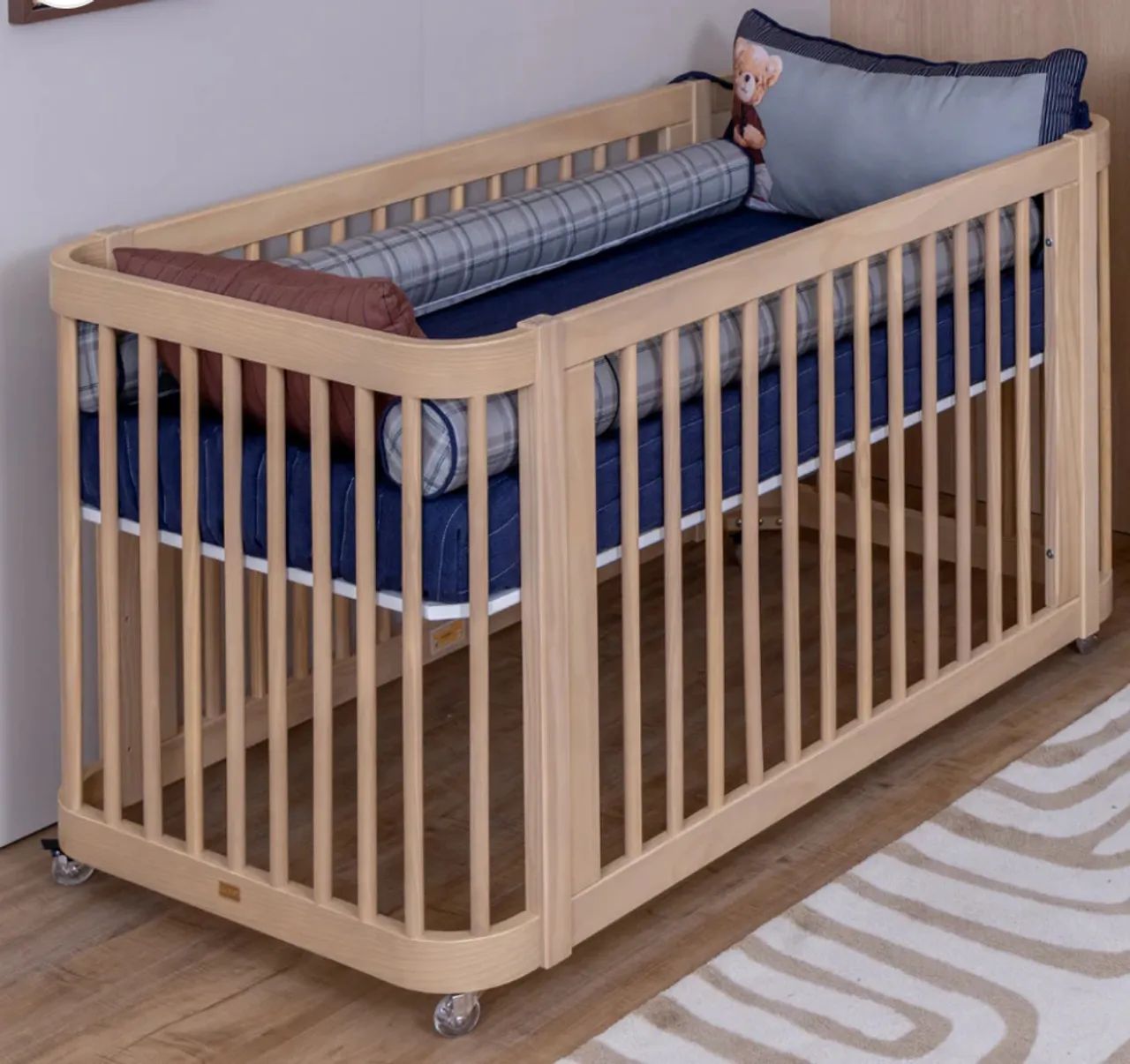 Berço  evolutivo 3 em 1 com Colchão - Foto 2