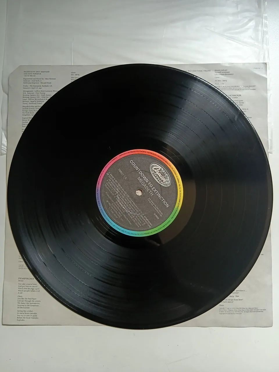 SEM OLX PAY... Disco de vinil Megadeth - Countdown to extinction - Foto 5