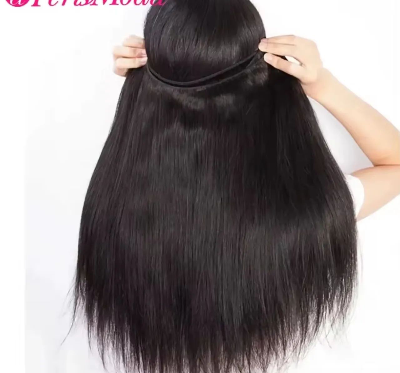 Cabelos longos 40cm escuro  - Foto 2