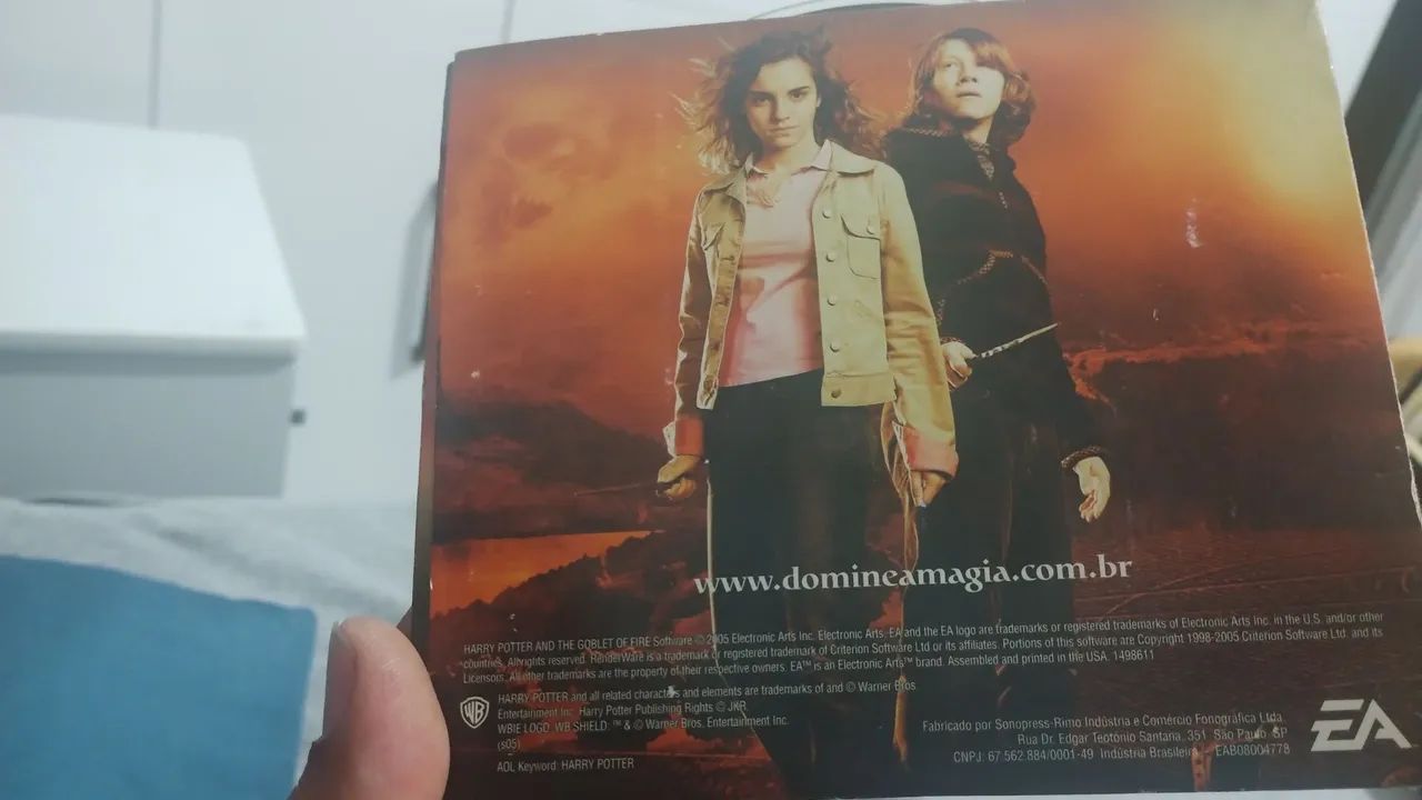 Harry Potter e o cálice de fogo Pc original - Foto 3