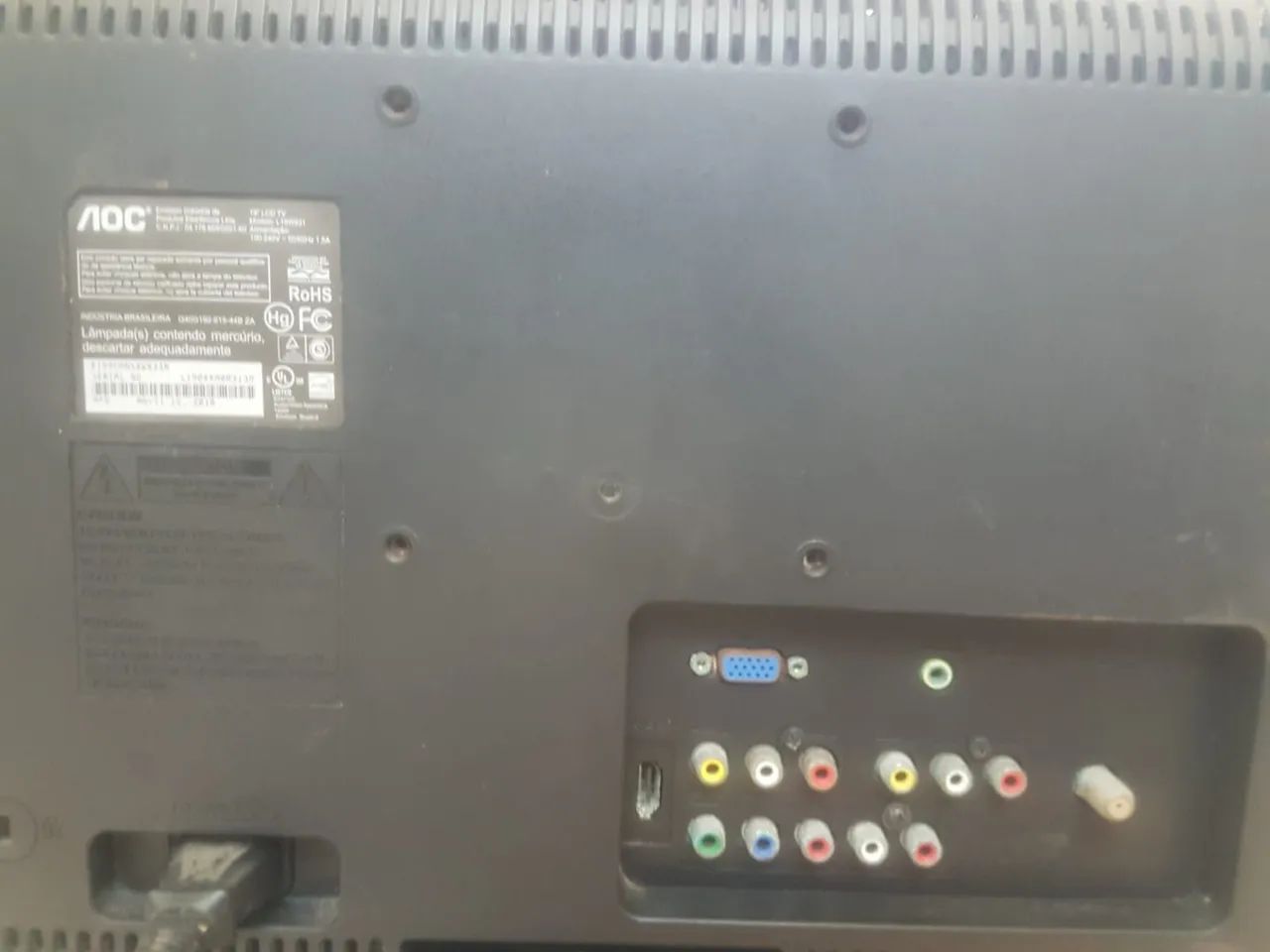 TV LCD AOC 20 polegadas - Foto 2