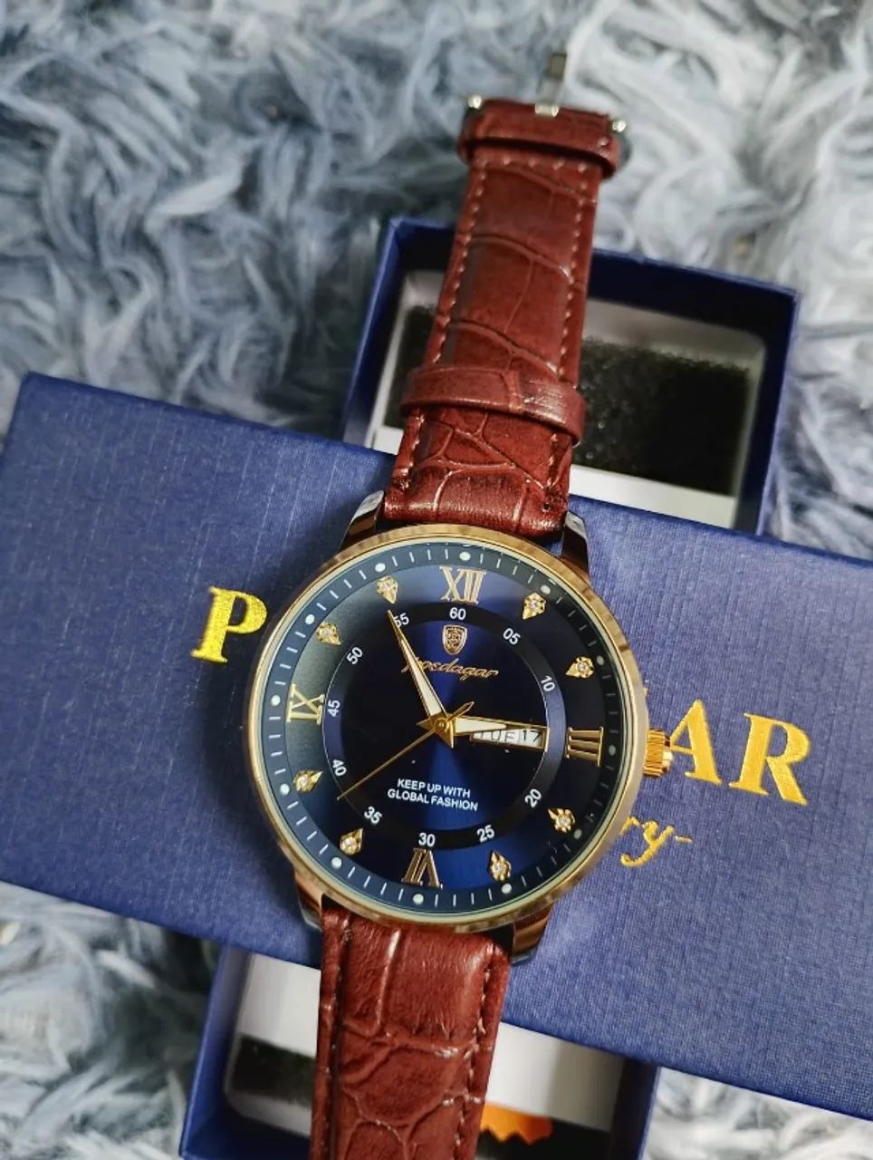 Relógio Masculino Poedagar - Luxo, Resistência e Estilo Militar