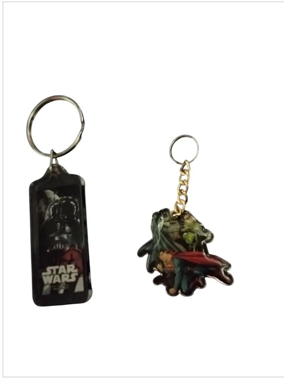 Chaveiros Star Wars e Heróis