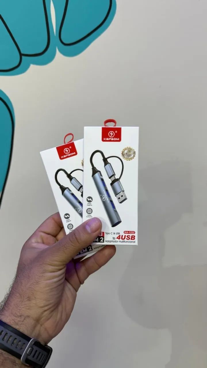 HUB 4 em 1 $75,00