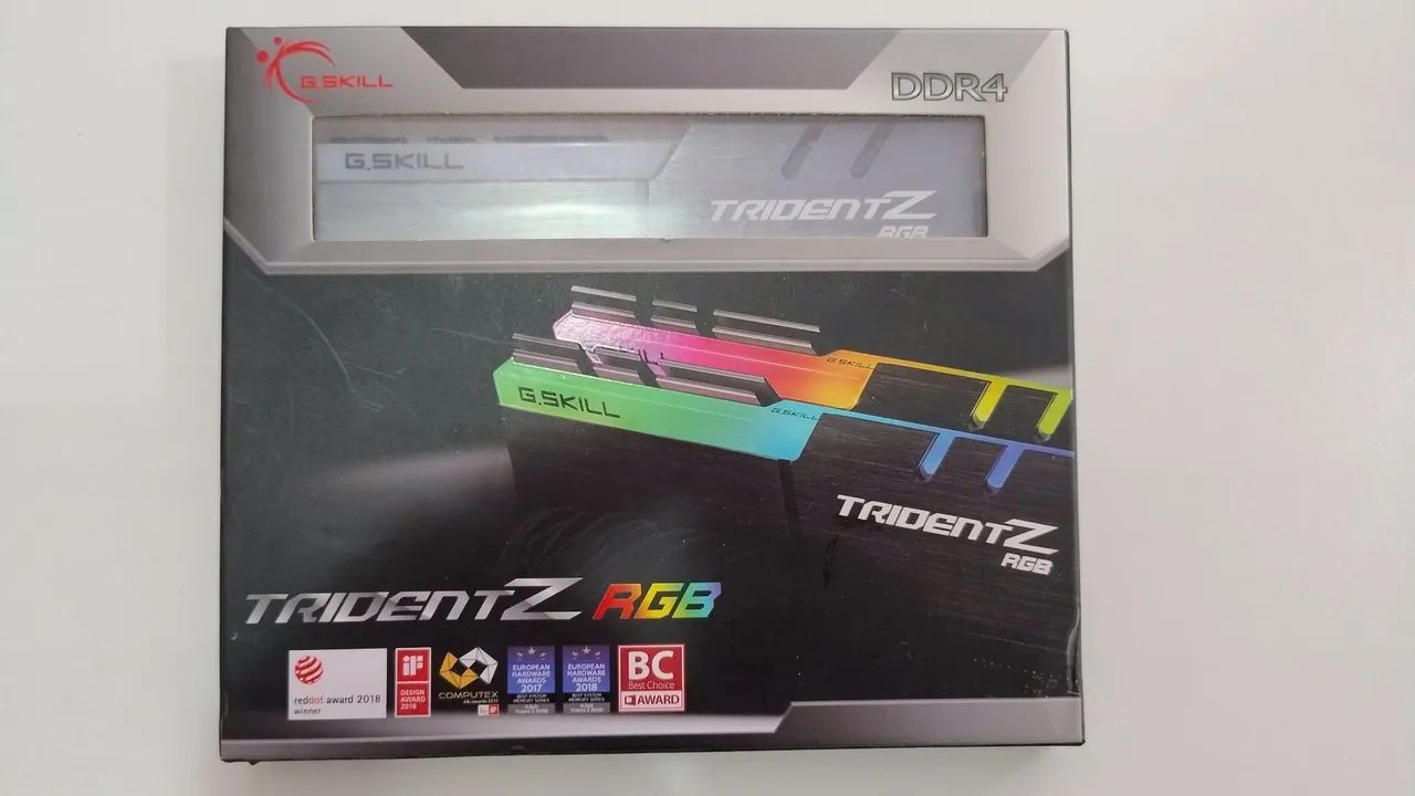 Memória RAM G.Skill Trident Z RGB DDR4 16GB