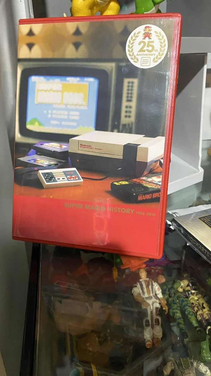 Super Mario History 1985- 2010 Wii Set 25 Anos Leia