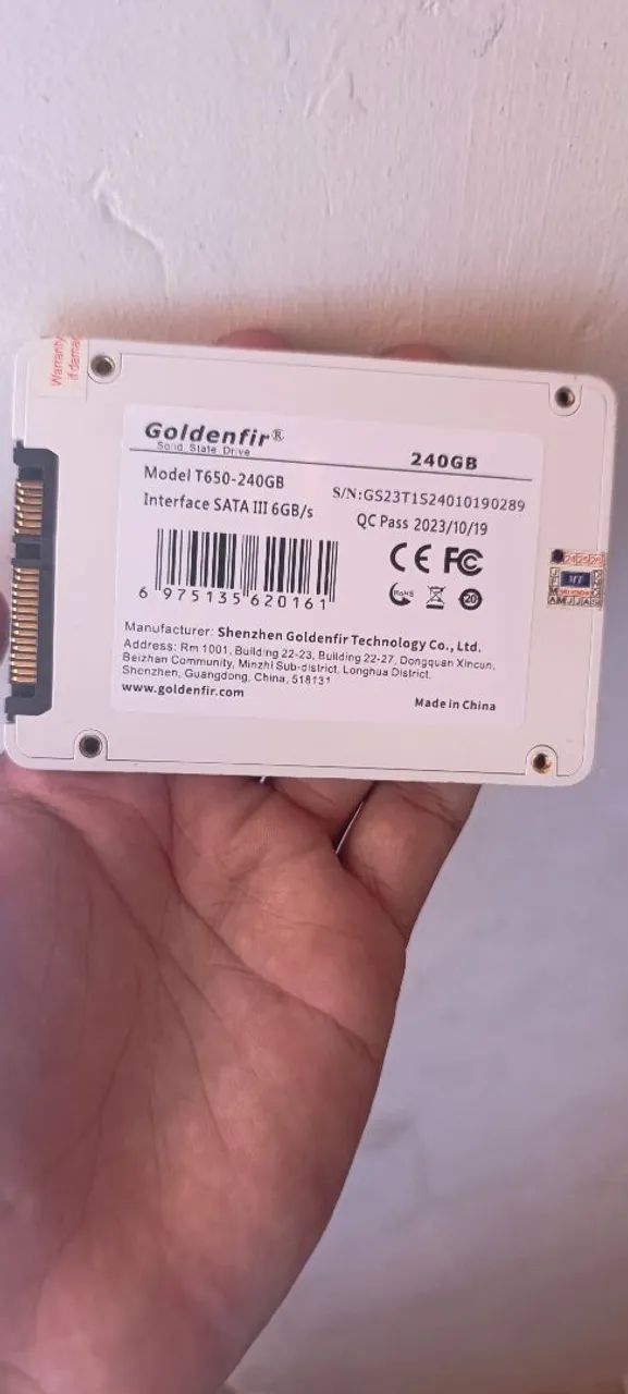 SSD gordenfir 240gb