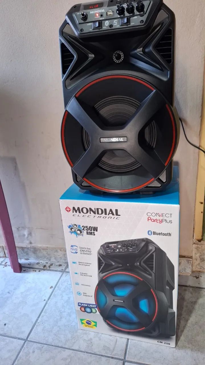 Caixa de som mondial 250w - Foto 3