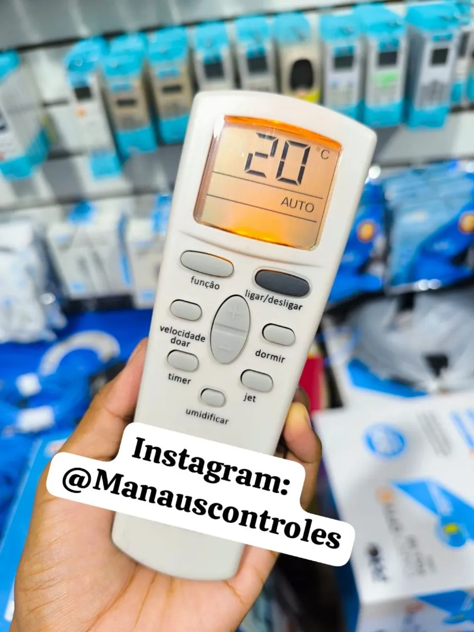 Controle para Ar Condicionado Consul de janela