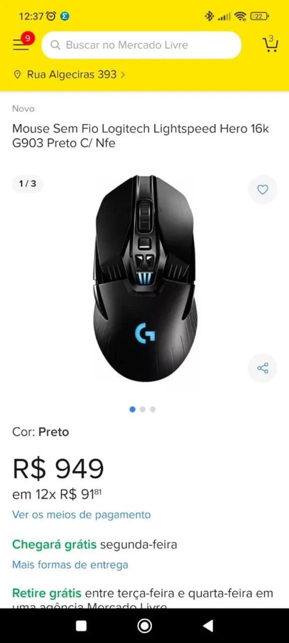 Mouse Gamer Logitech G90364208793769219120