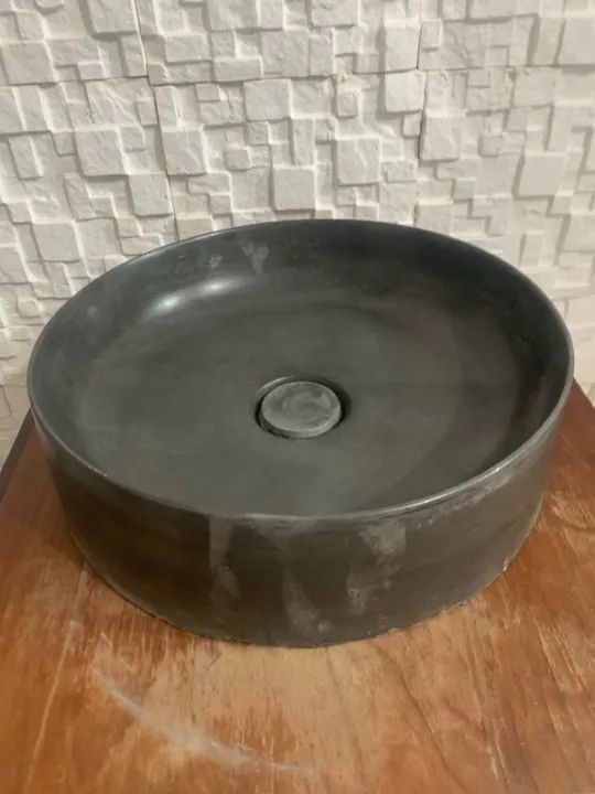 Cuba de sobrepor de concreto 