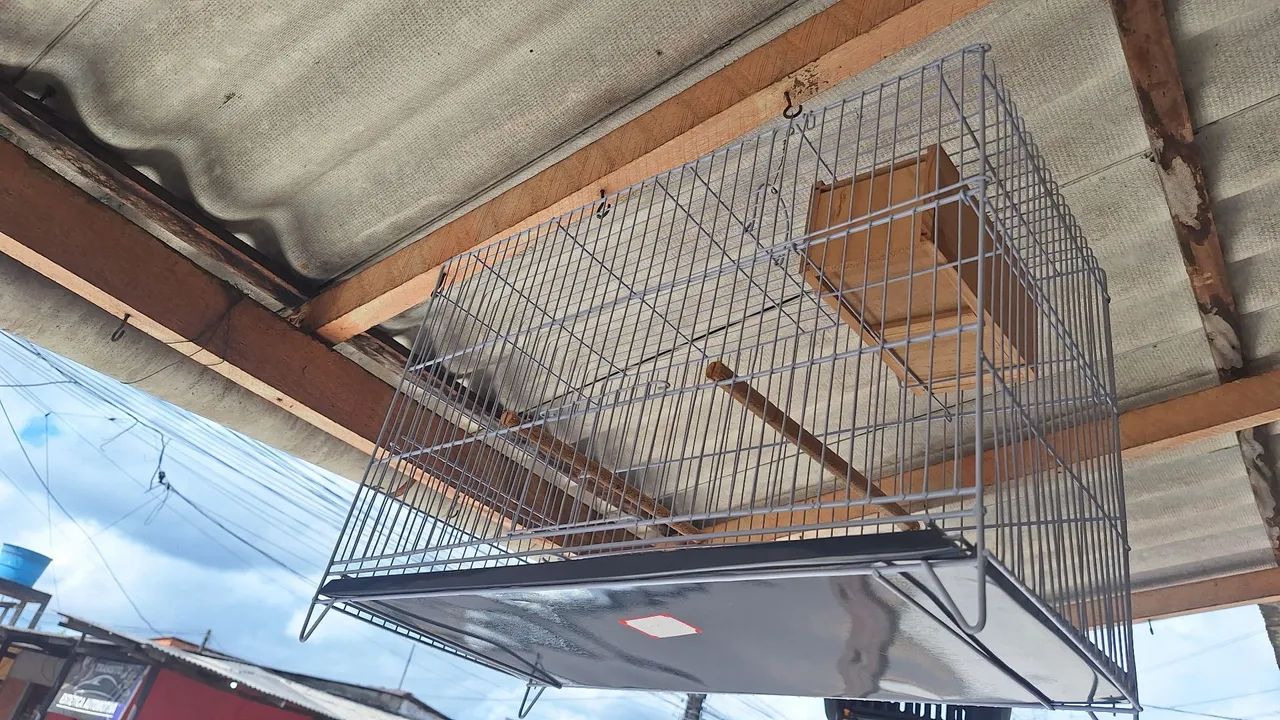 Gaiola para periquito australiano 