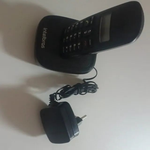 Telefone Sem Fio Digital C/ Indentificador Intelbras Preto - Foto 6