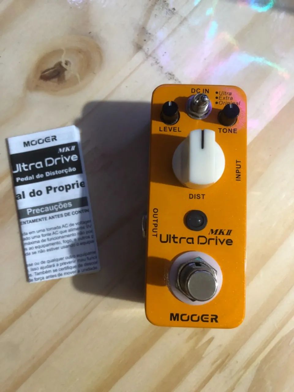 Pedal de Guitarra Mooer Ultradrive Distortion MkII - Foto 3