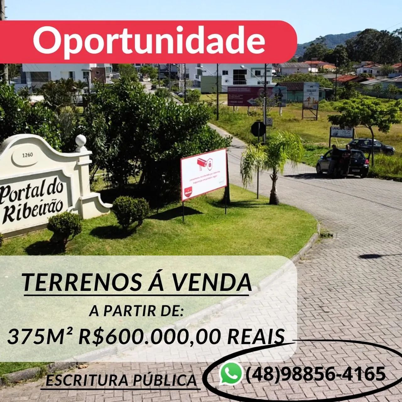 Terreno à venda Portal do Ribeirão (Barbada)