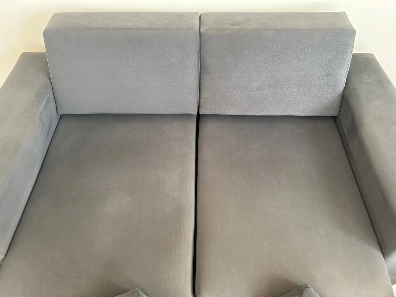 Sof á retrátil Modular Cinza - Foto 2