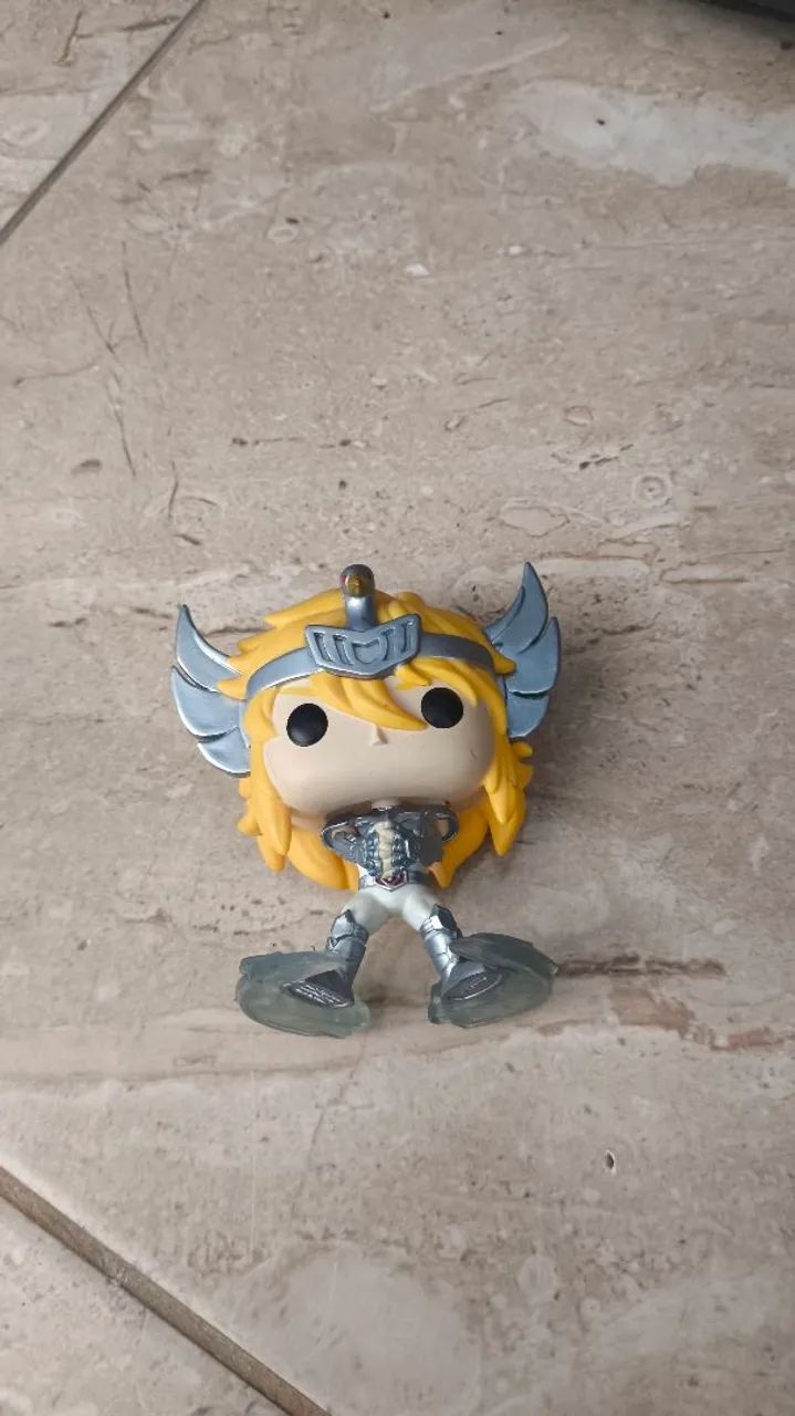 Funko Pop - Cavaleiro de Ouro - Hyoga
