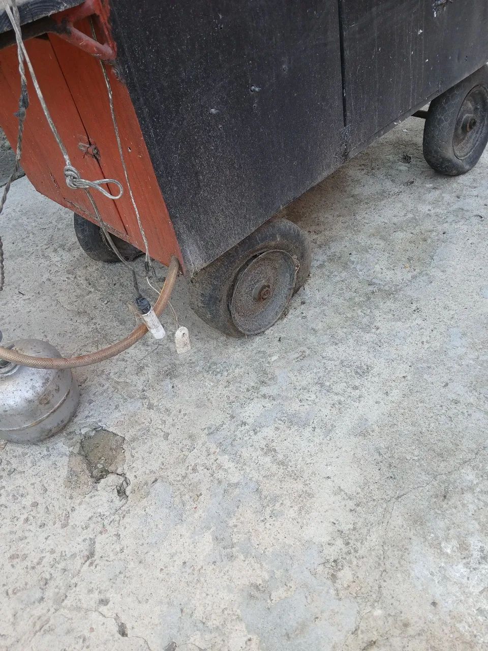 Carrinho de lanches completo com toldo - Foto 4