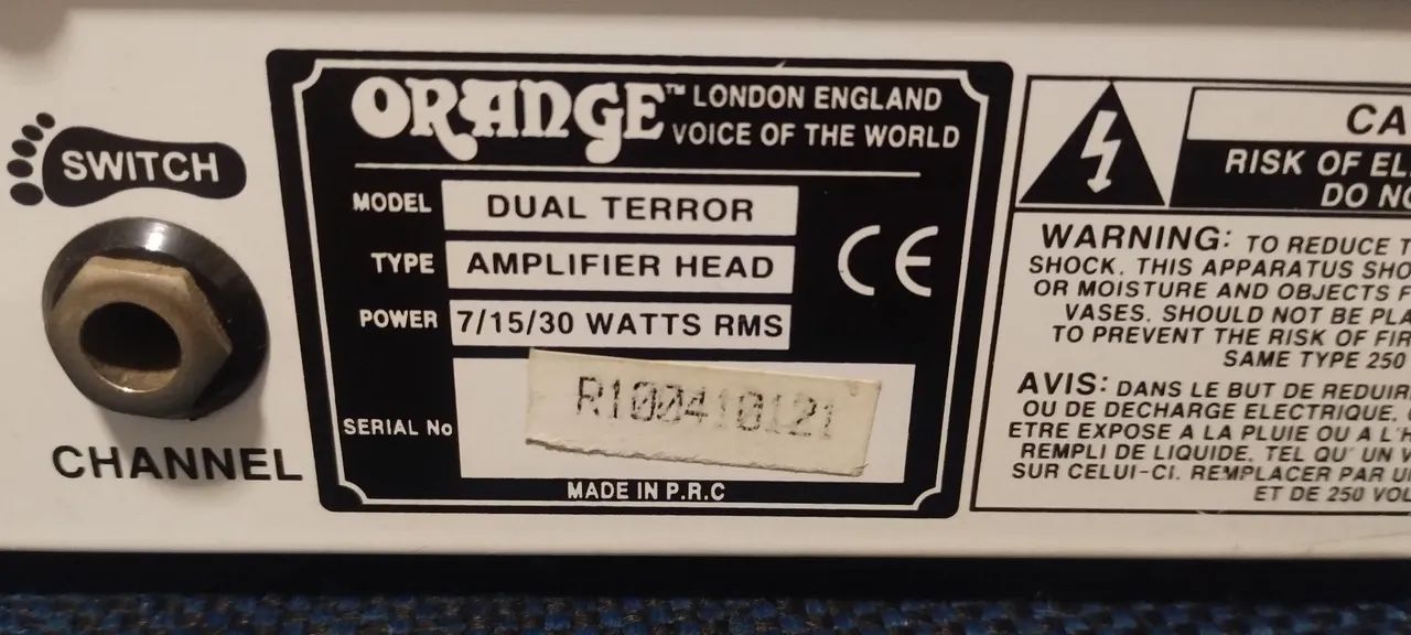 Orange dual terror valvulado - Foto 4