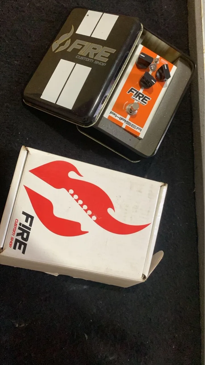Pedal de Phaser Fire Custom Shop