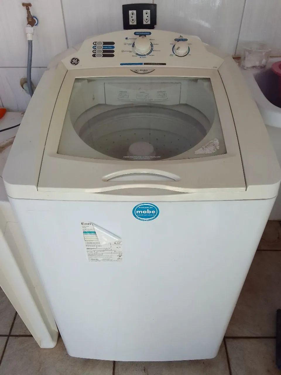 Maquina de lavar GE antiga