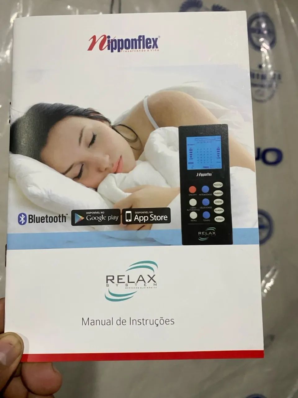 COLCHÃO DE MASSAGEM ELETRÔNICO 