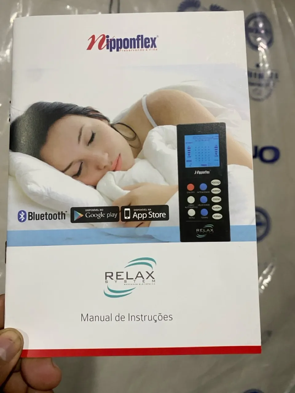COLCHÃO DE MASSAGEM ELETRÔNICO