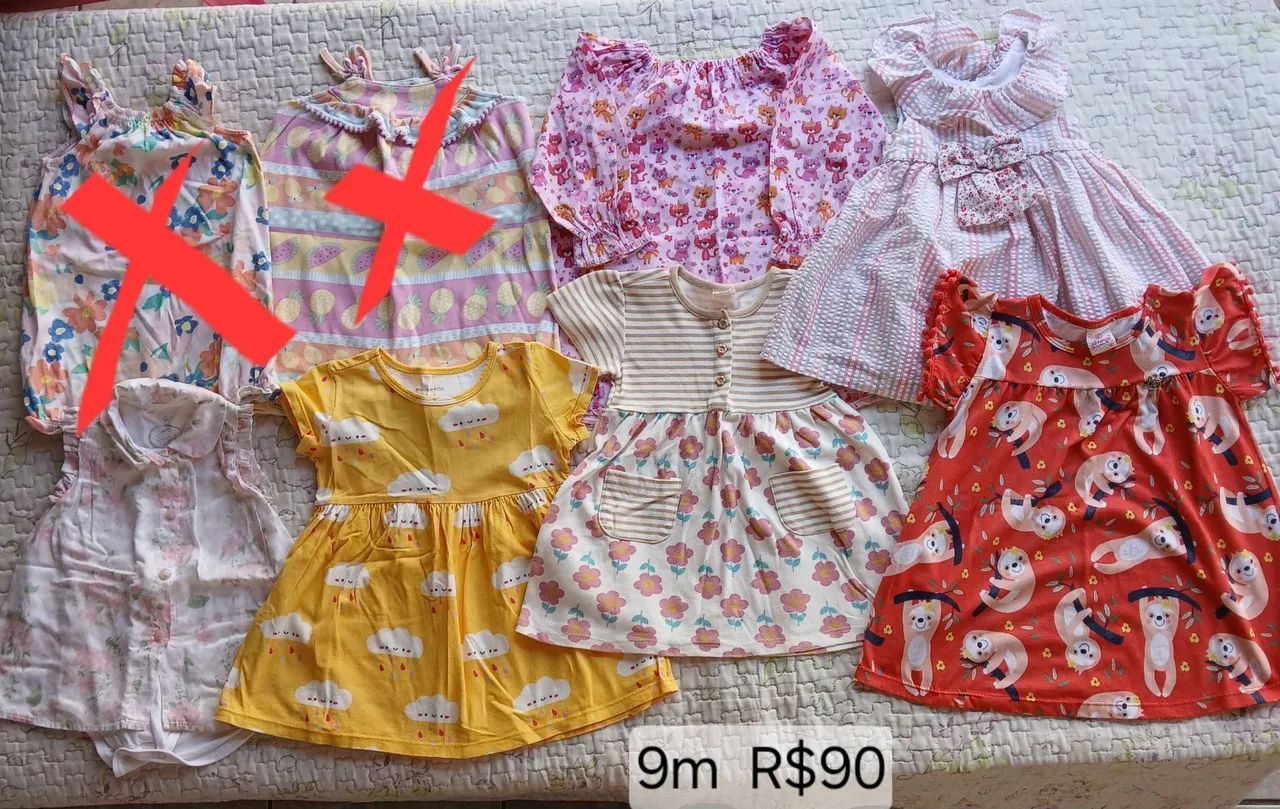 30 Peças de roupas SemiNovas - R$300 - Foto 4