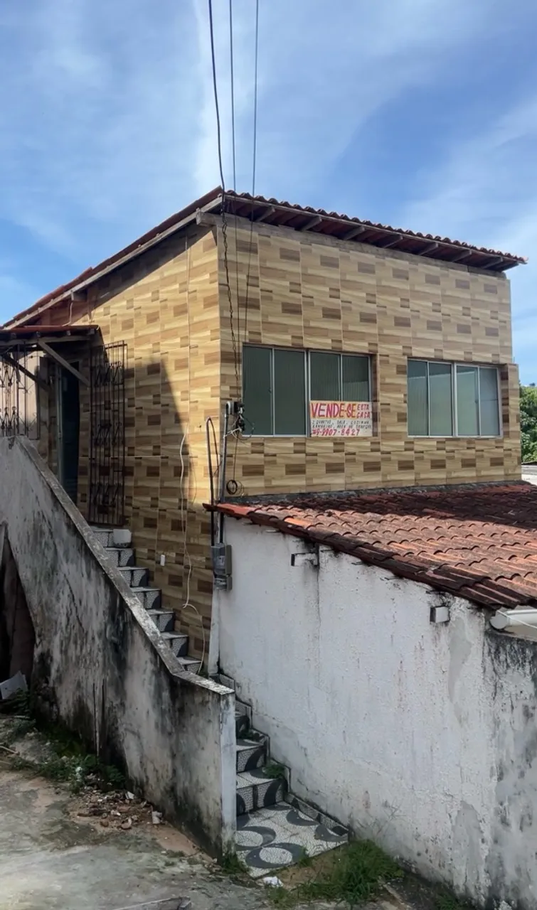 Casa no mussurunga 2/4 sala banheiro cozinha área de serviço