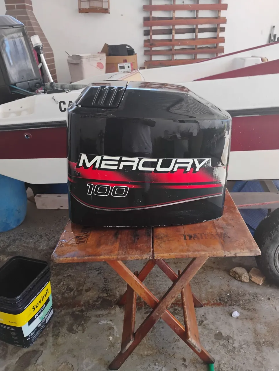 Capô Mercury 100hp