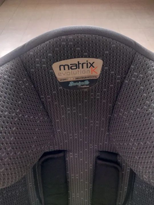 CADEIRINHA DE SEGURANÇA BURIGOTTO MATRIX EVOLUTION. - Foto 2