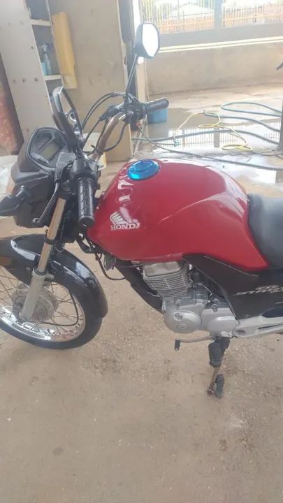 Honda CG 150 - Vermelha - Ótimo estado - Foto 4