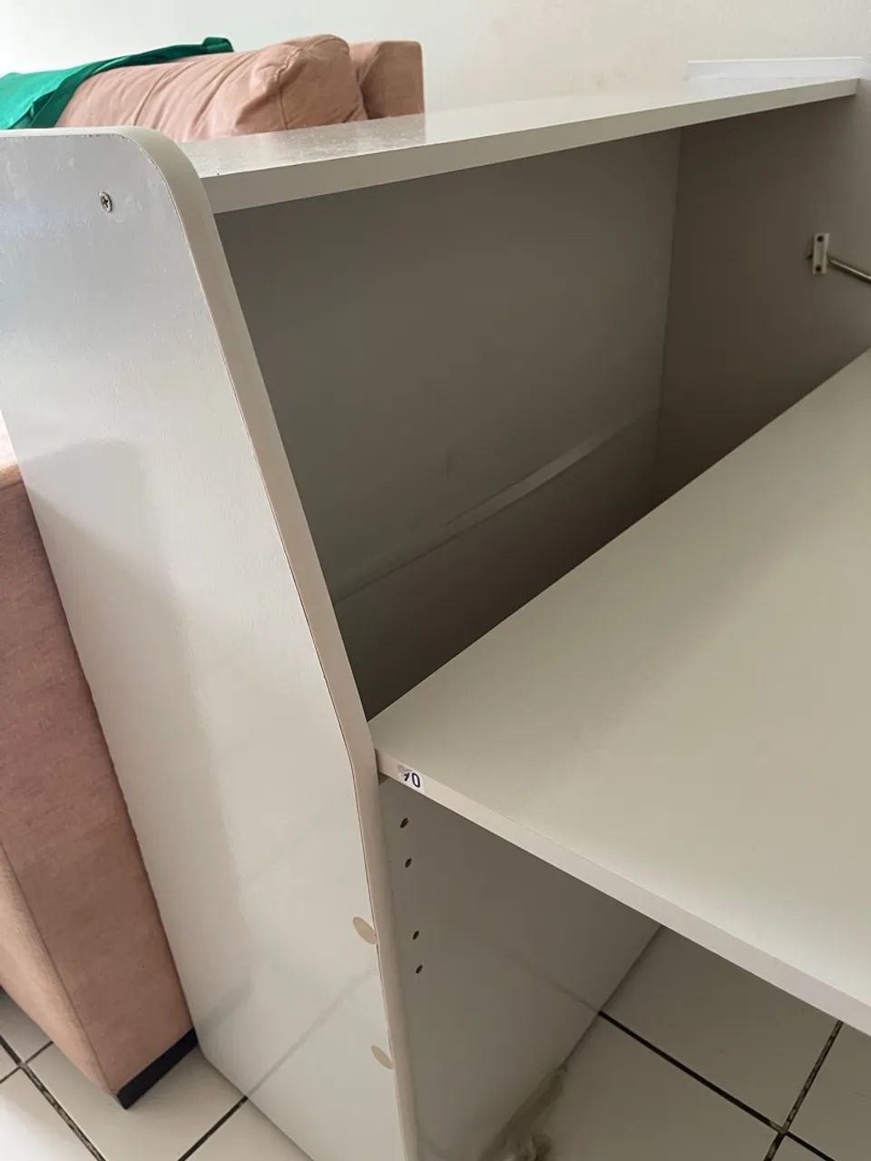 Cama de solteiro com cama auxiliar( usada) - Foto 2