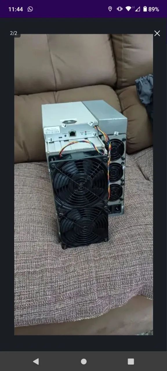 Minerador de Bitcoin ASIC Antminer S9