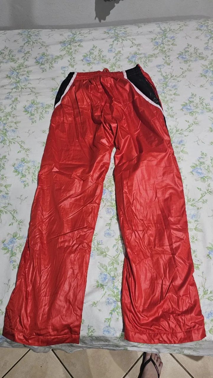 Calça Térmica Original Champion Vermelha e preta - Foto 2