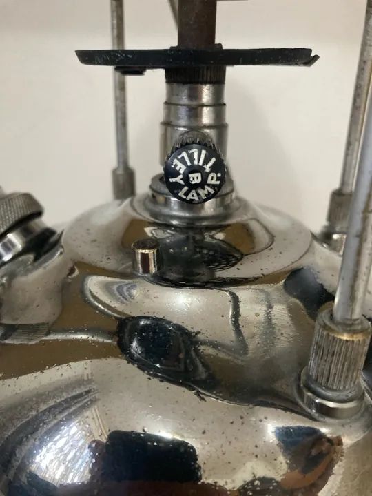 Lampião Tilley Inglês mínimas marcas do tempo, leia descrição  - Foto 4