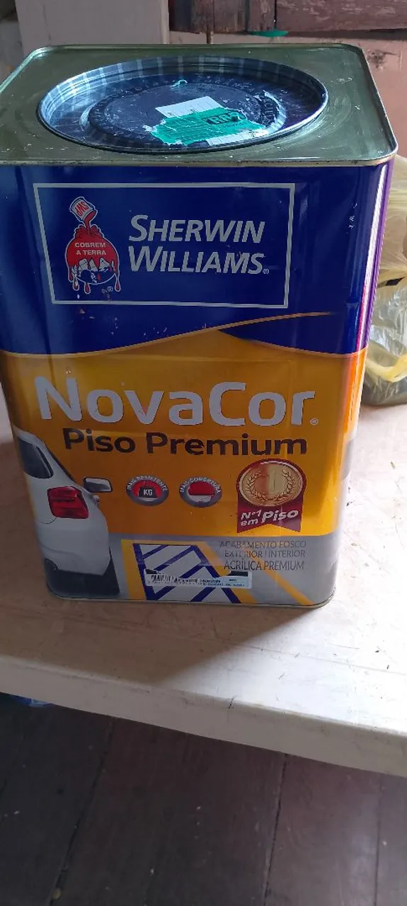 Tinta NovaCor Piso Premium Sherwin Williams