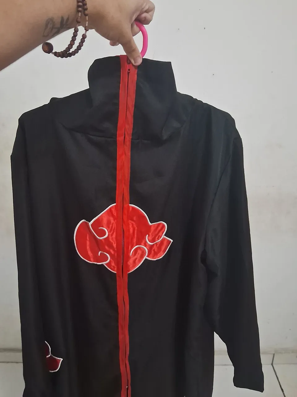 Casaco Akatsuki Naruto tamanho G