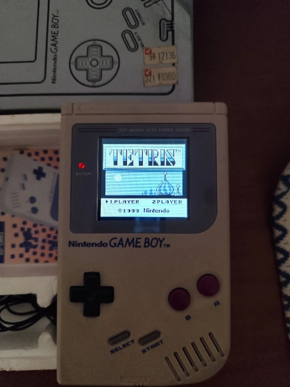 GameBoy clássico na caixa + tela IPS - Foto 4
