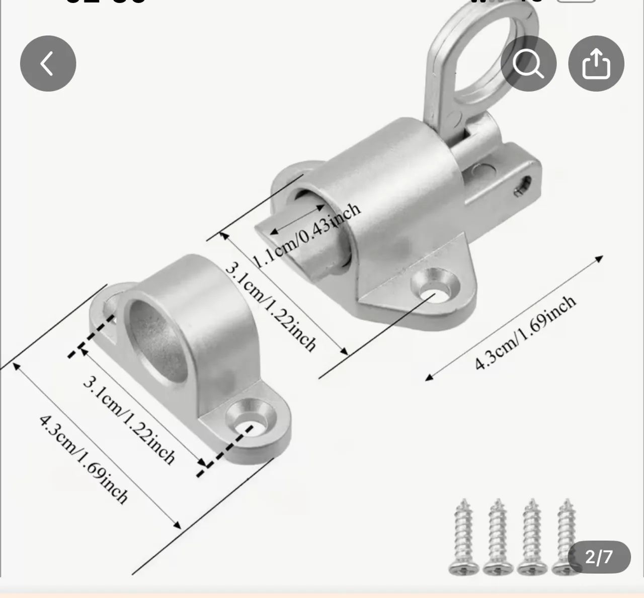 Aircraft Latch Lock64985875735043121