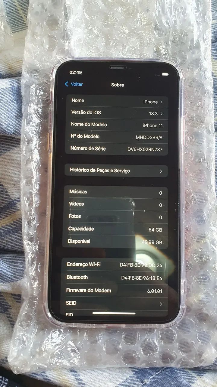 Iphone 11 64gb todo original , nunca aberto - Celulares e