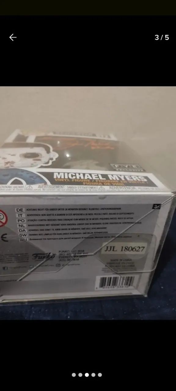 Funko Pop! Michael Myers Autografado - Halloween - Foto 2