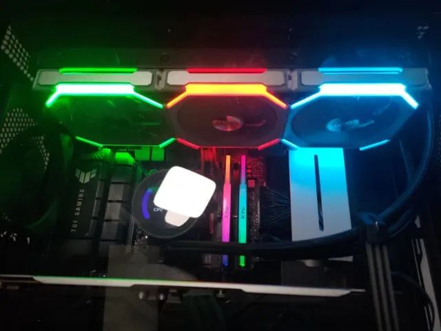 Ventoinhas Lian Li SL120 3 fans