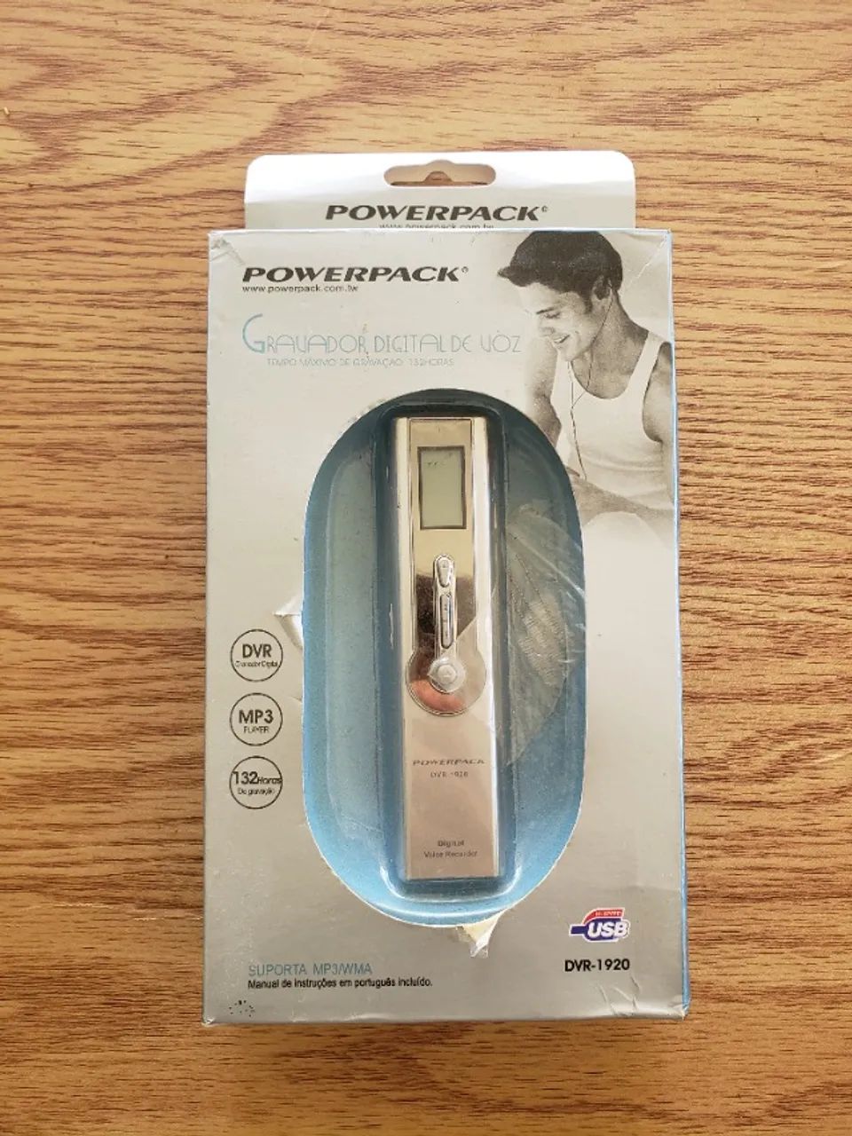 Gravador digital de voz powerpack