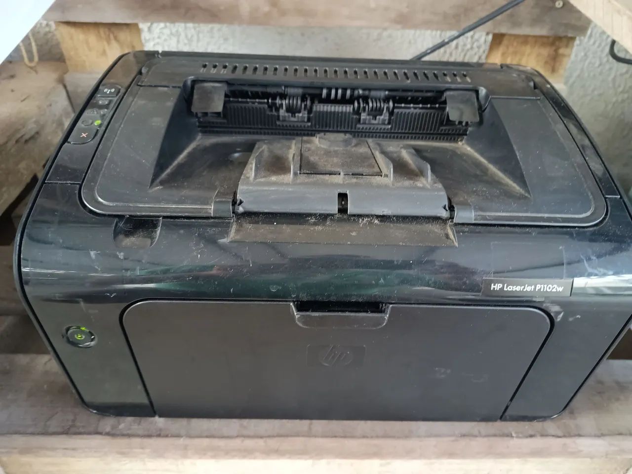 Vendo Impressora HP Laser Jet P1102W, funcionando, folha teste nas fotos. Vendo no estado. - Foto 6