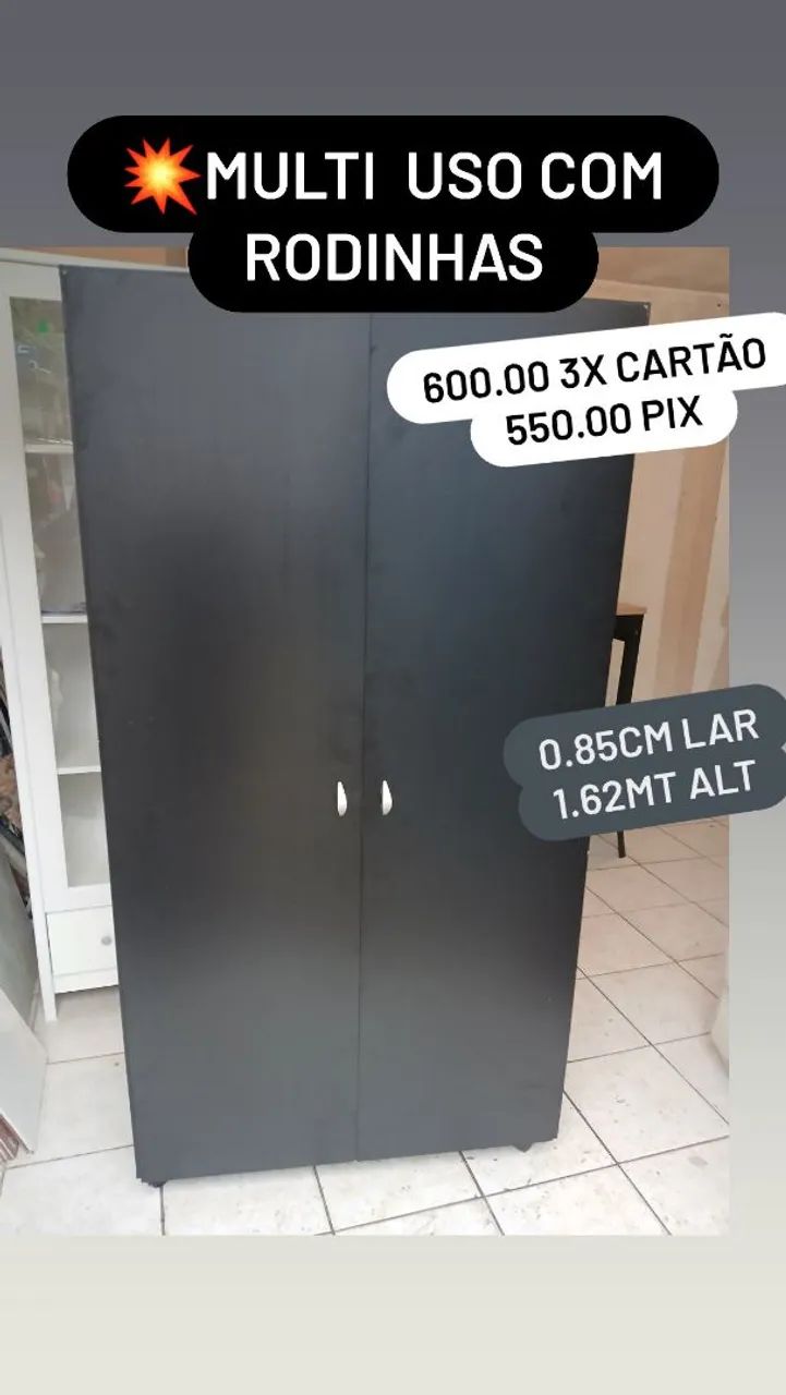 Multi uso  novo  com rodinhas