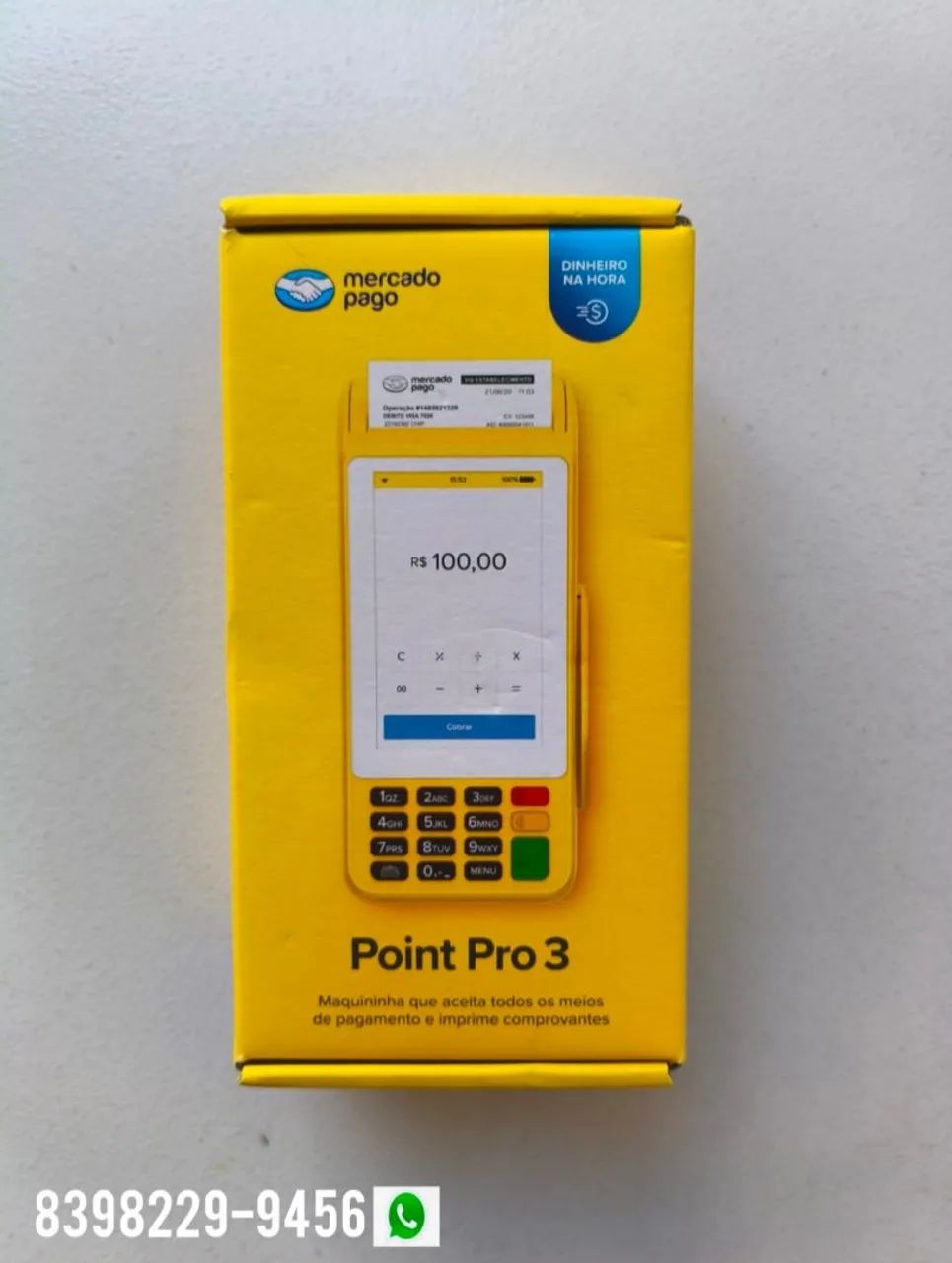 Máquineta Point Pro 3 Mercado Pago  - Foto 2