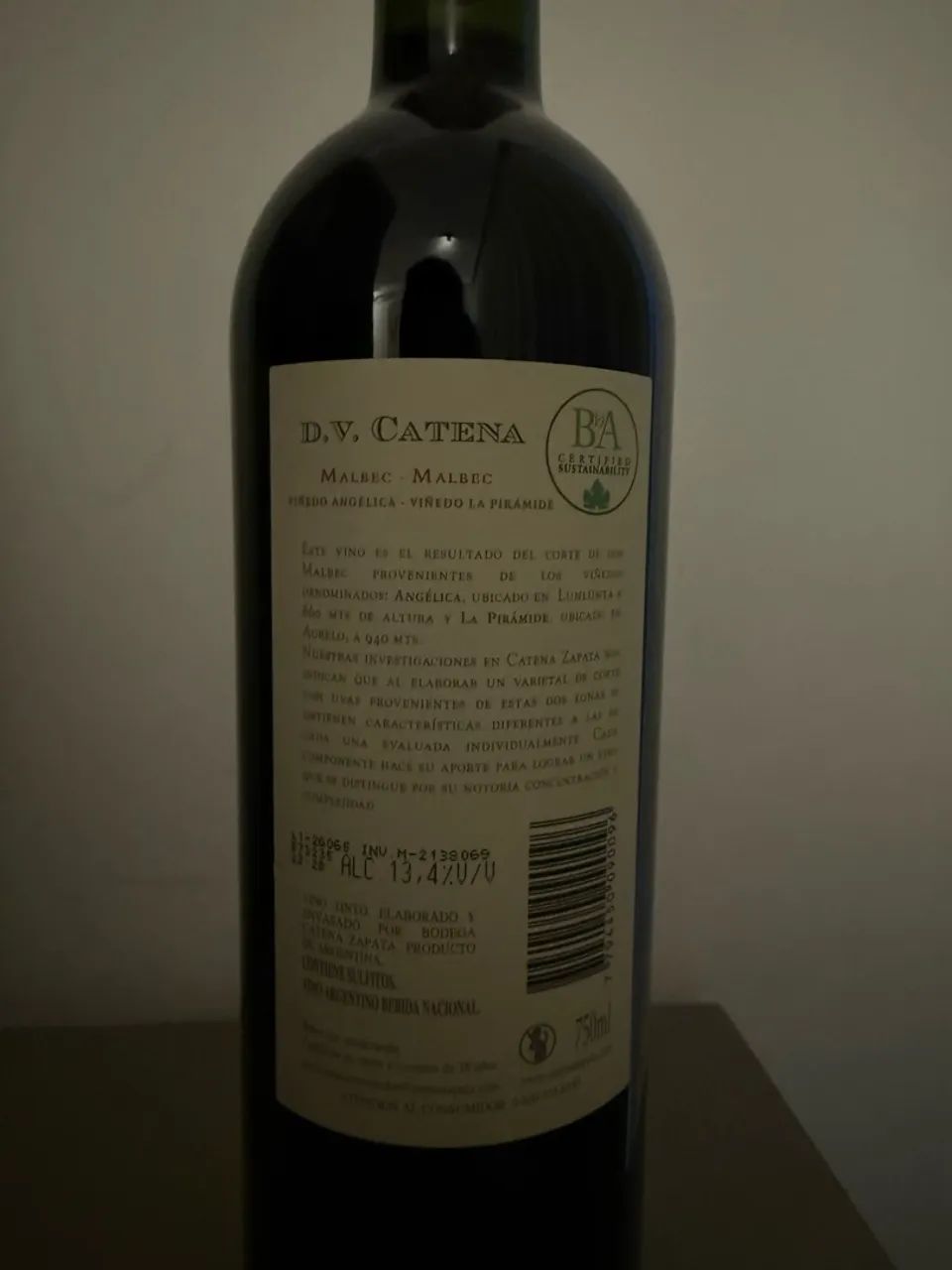 Vinho DV CATENA - Foto 2