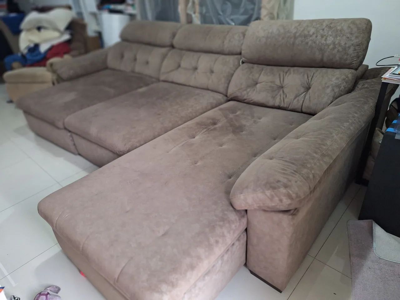 Sofá retrátil 3 lugares, 3 m. - Foto 4